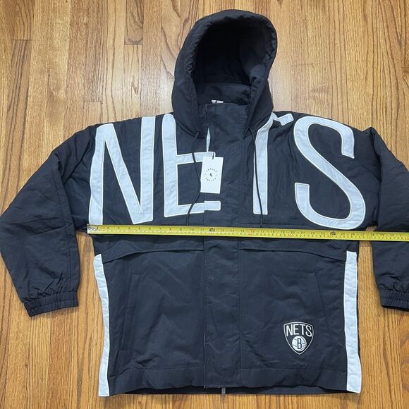 Nike Ambush NBA Collection Brooklyn Nets Jacket DB8576-010 Women’s Size Small - Picture 5 of 7